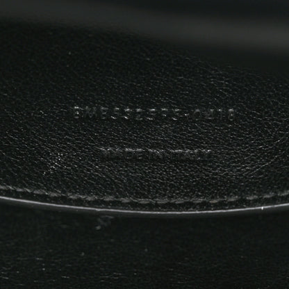 Saint Laurent Patent Matelasse Monogram Large Vicky Chain Bag Black 8 of 11