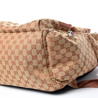 Gucci X MLB GG Monogram LA Dodgers Large Backpack Beige Ruggine Ivory 6 of 11