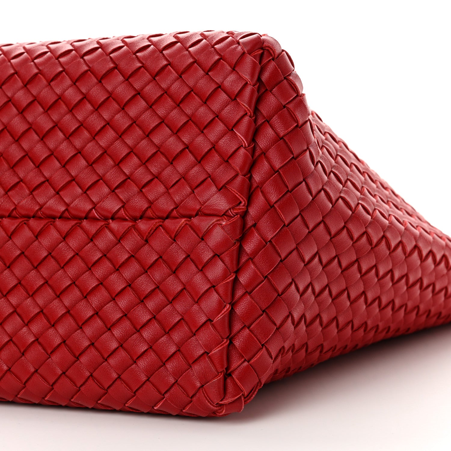 Bottega Veneta Lambskin Intreccio Medium Apple Candy 11 of 11