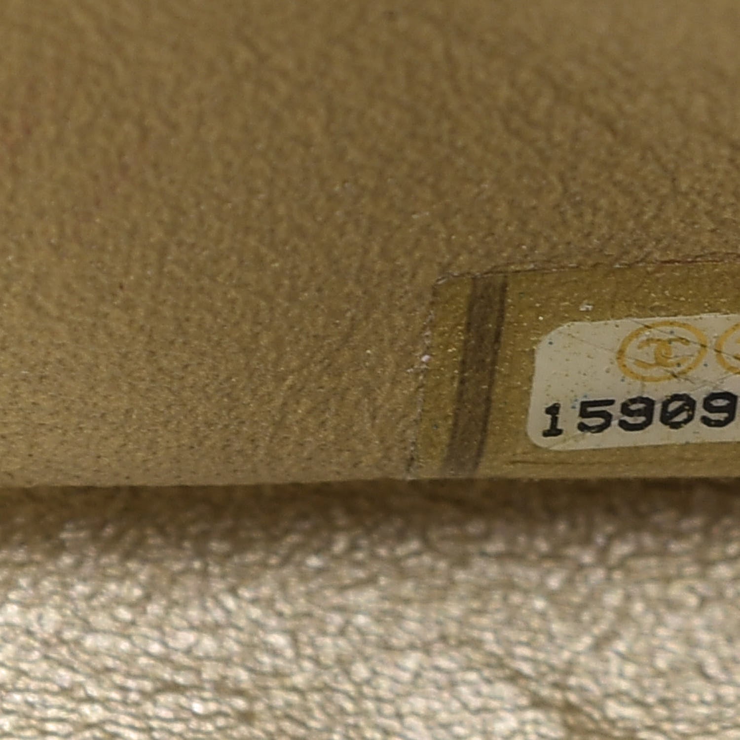 Chanel Metallic Aged Calfskin Quilted 2.55 Reissue Flap Light Gold 10 of 11