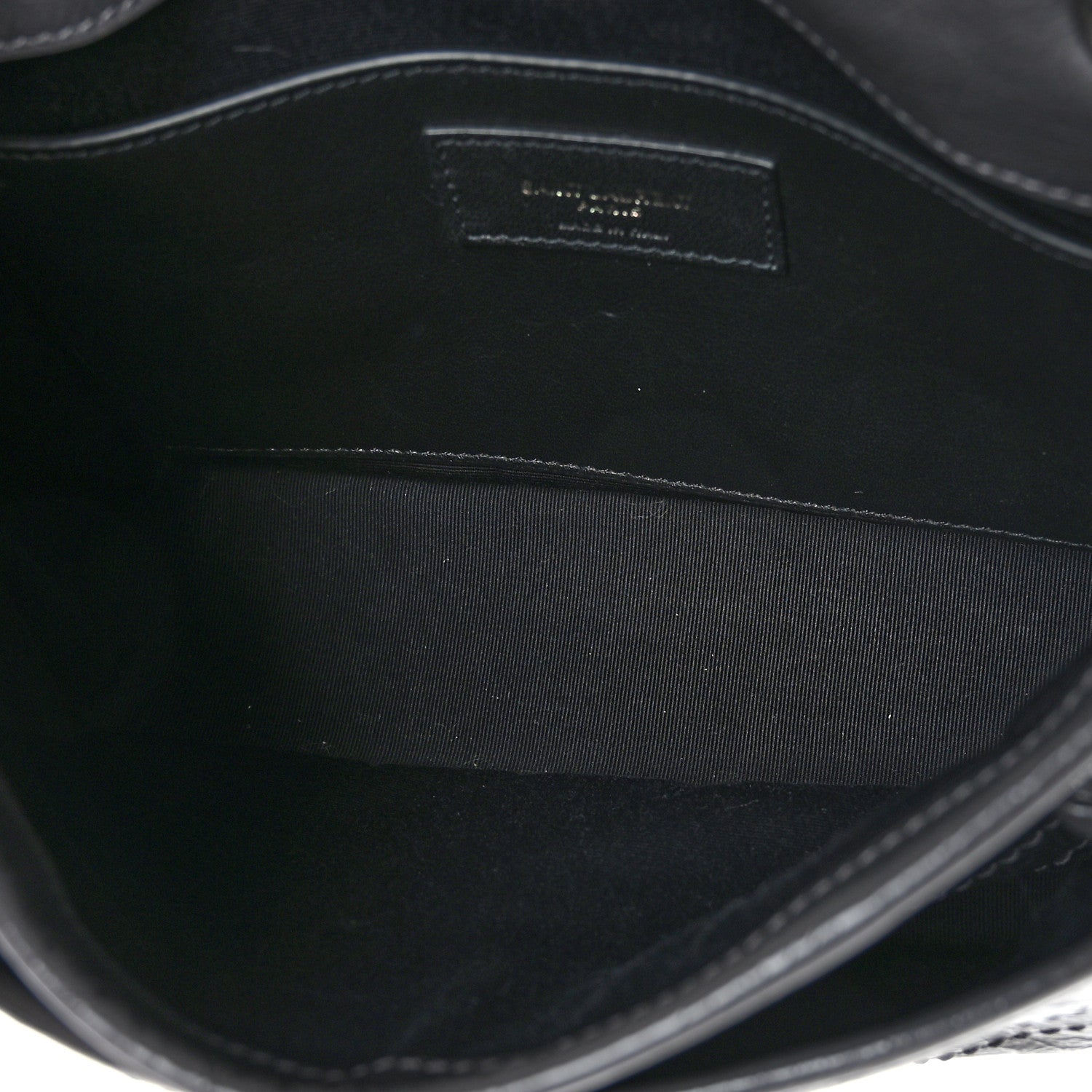 Saint Laurent Crinkled Calfskin Matelasse Monogram Baby Niki Chain Satchel Storm 4 of 8