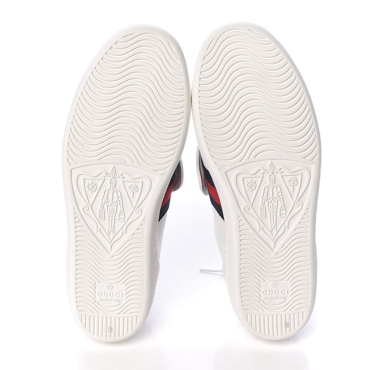 Calfskin Ayers Web Crystal LOVED Womens New Ace Sneakers 36 White