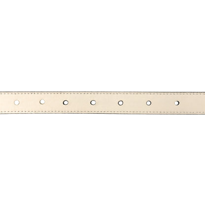 Gucci Calfskin Double G 20mm Belt 80 32 Mystic White 3 of 4