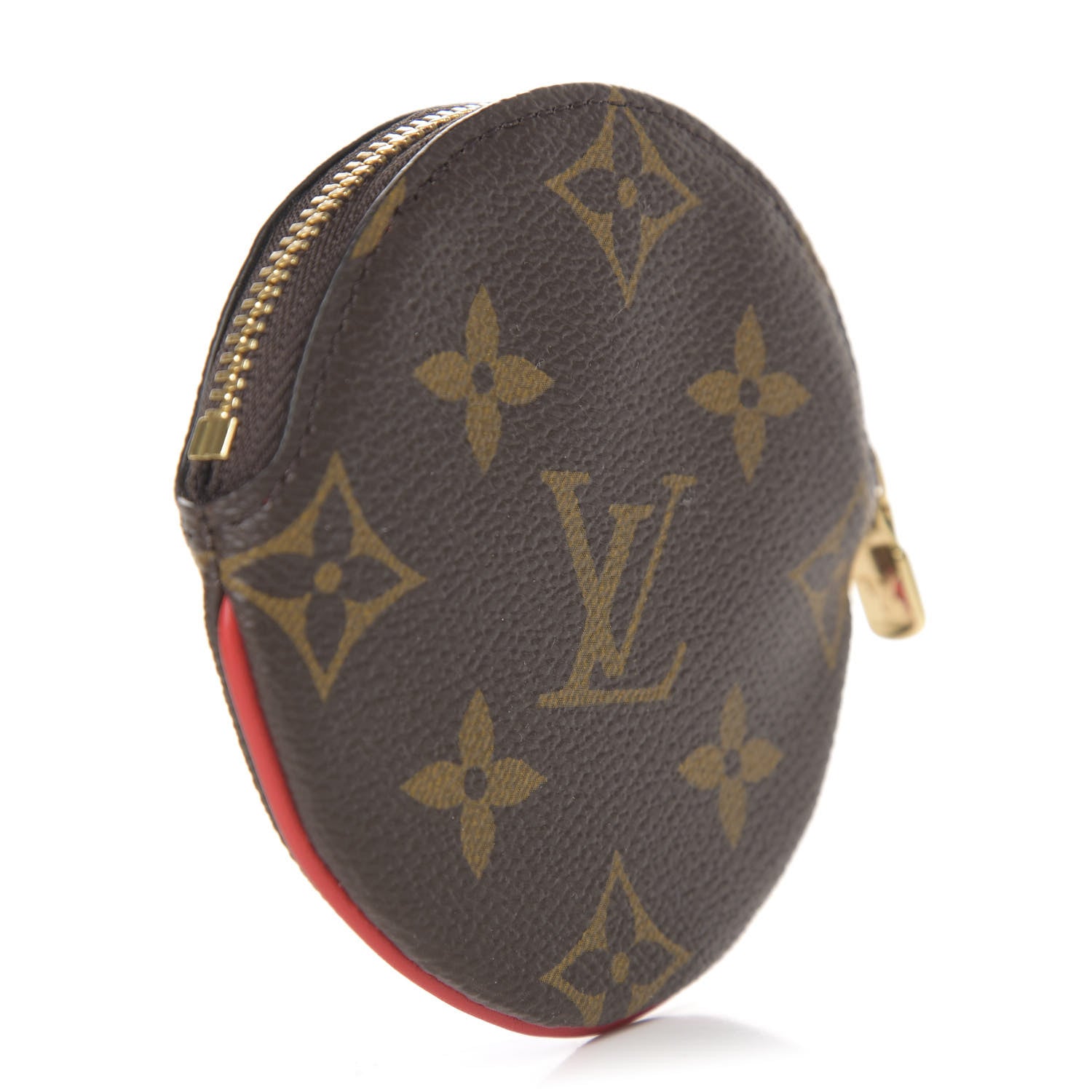 Louis Vuitton Monogram 2020 Christmas Animation Bumper Cars Round Coin Purse Coquelicot 3 of 8
