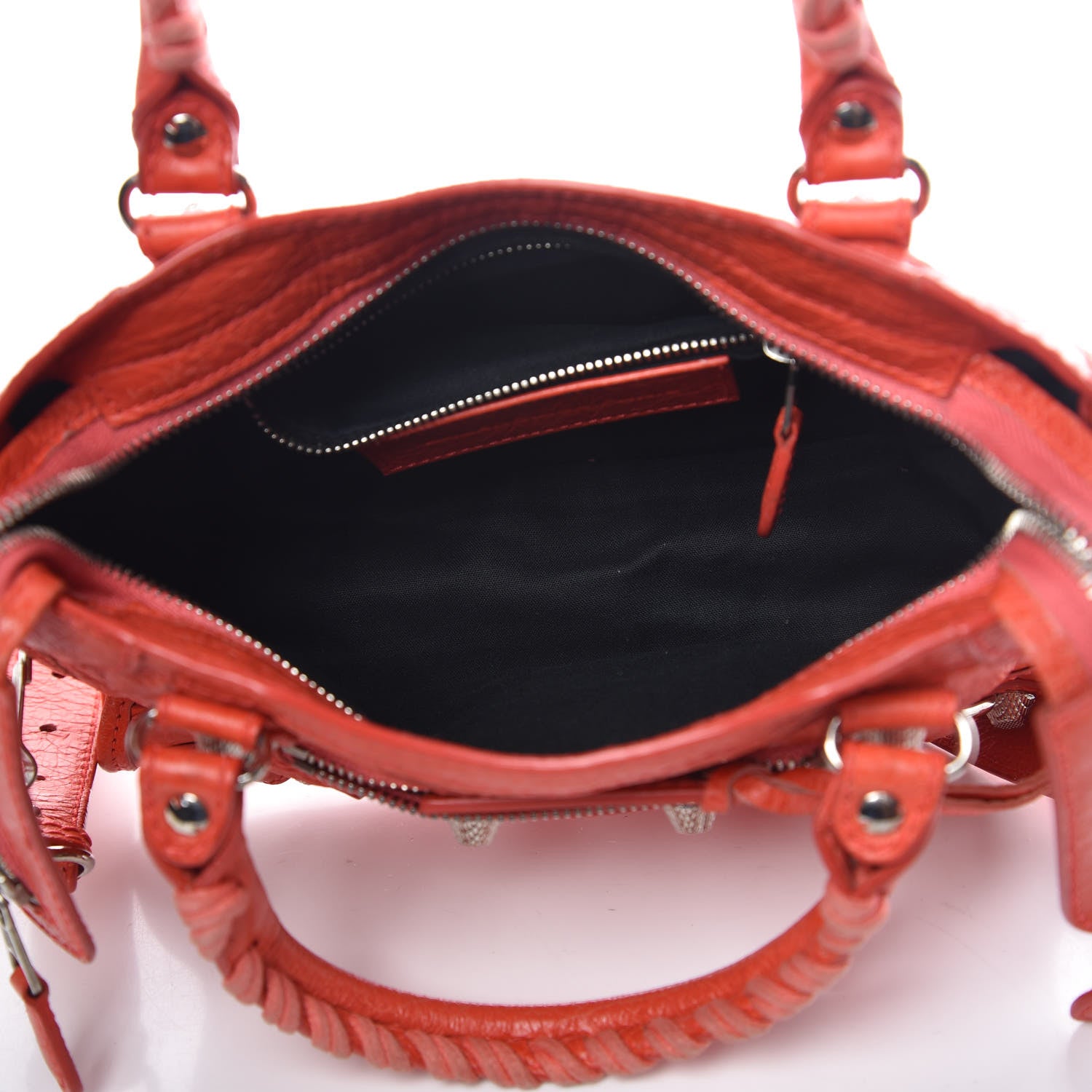 Balenciaga Agneau Giant 12 Silver Hardware Mini City Rose Corail 5 of 17