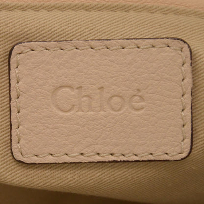 Chloe Leather Medium Military Paraty White 5 of 8