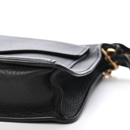 Celine Calfskin Envelope Shoulder Bag Black 14 of 14