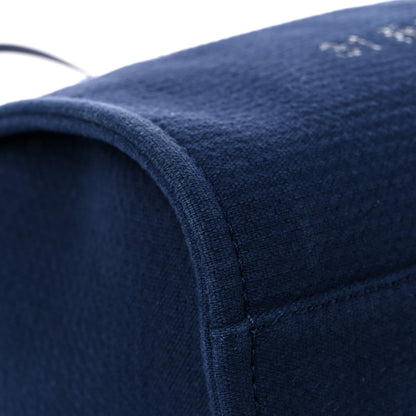 Chanel Mixed Fibers Small Deauville Tote Navy 7 of 11