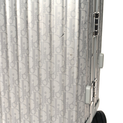 Christian Dior X RIMOWA Aluminum Gradient Cabin Luggage Silver 11 of 15