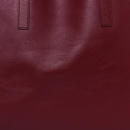 MCM Grained Calfskin Medium Reversible Wandel Tote Ruby Tan 19 of 20