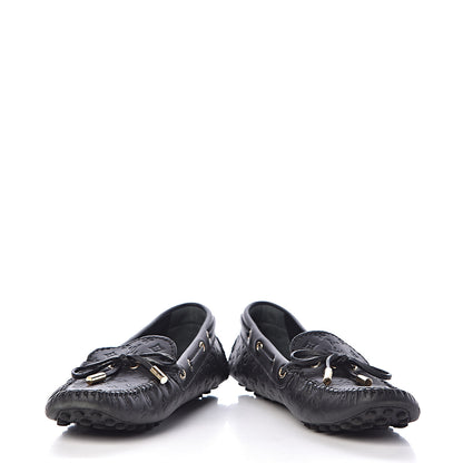 Louis Vuitton Empreinte Gloria Loafers 37.5 Black 5 of 10