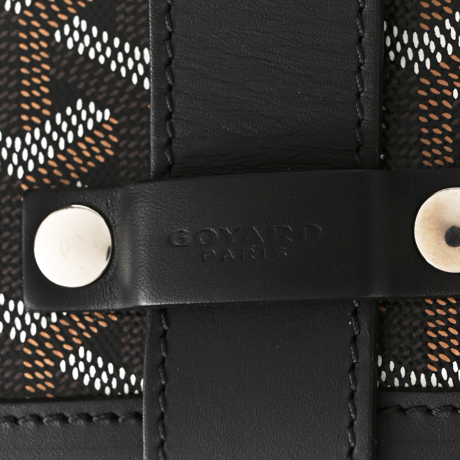 Goyard Goyardine Bourget PM Black 5 of 8