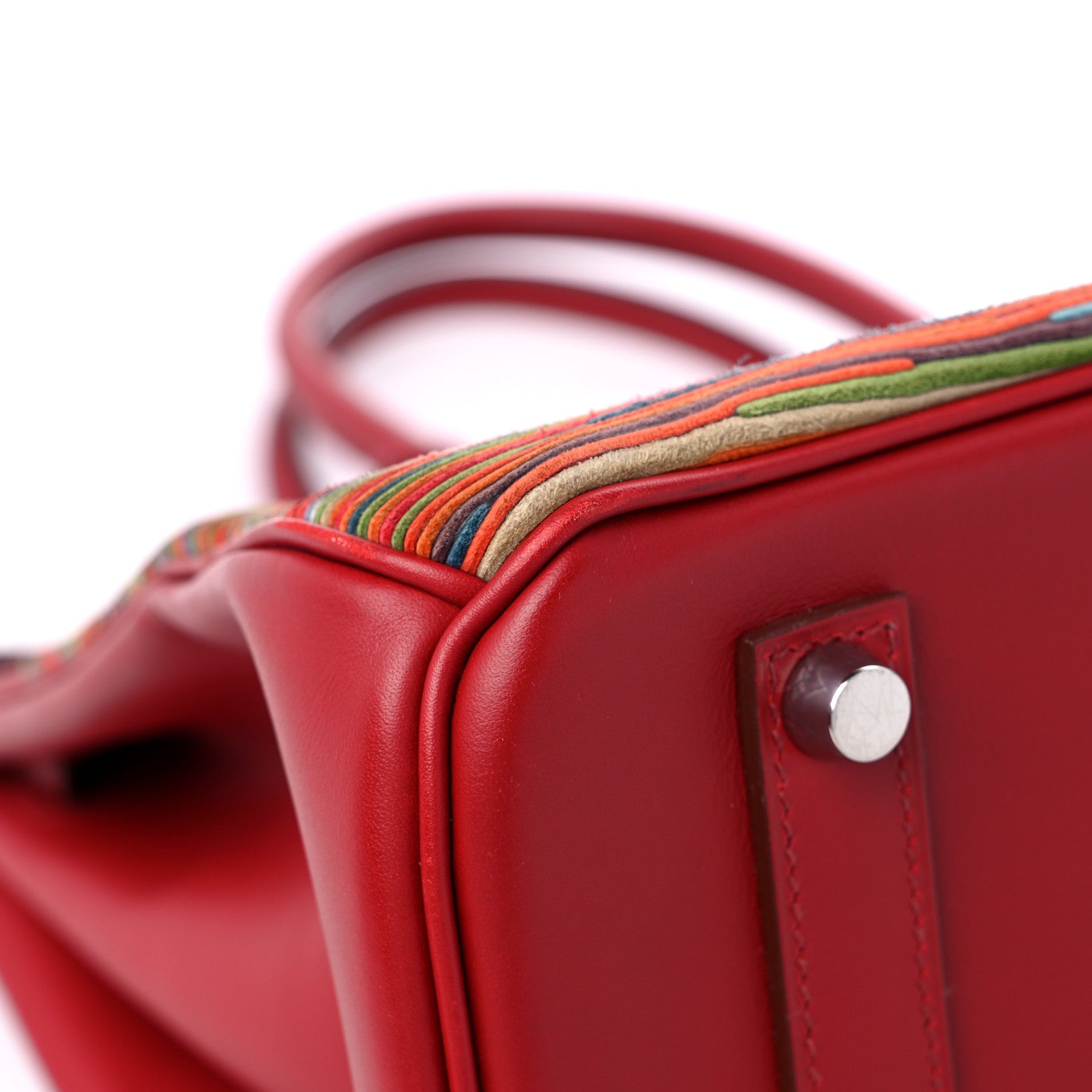 Hermes Swift Vibrato Birkin 35 Rouge Garance 8 of 15