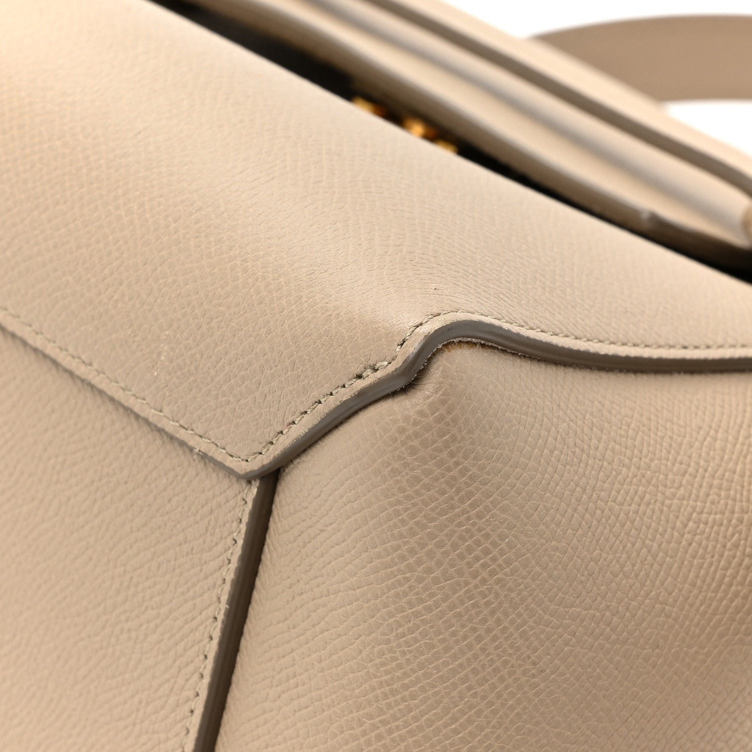 Celine Grained Calfskin Micro Belt Bag Taupe 11 of 12