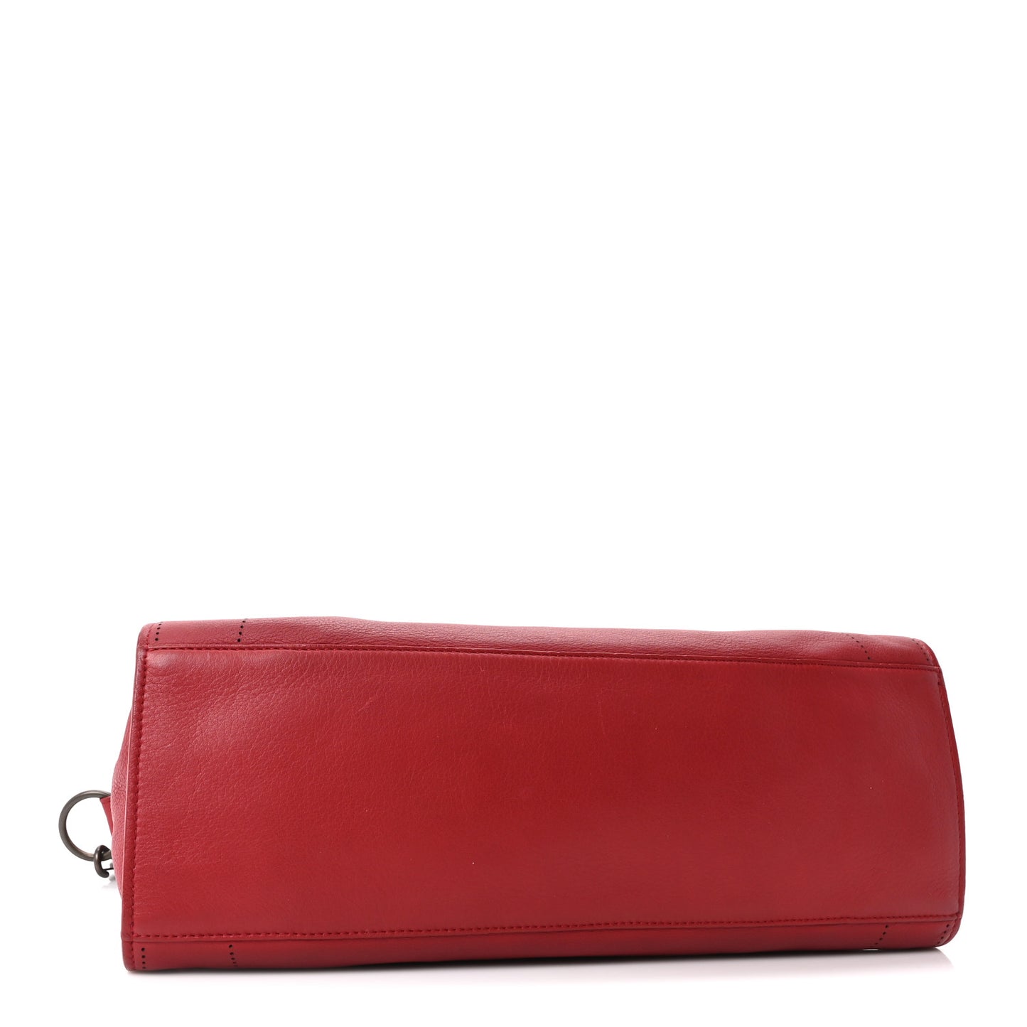 Veau Soyeux Perforated Blackout City Rouge Groseille