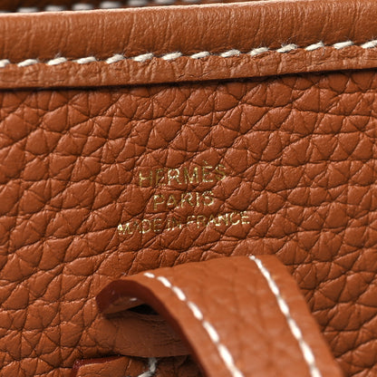 Hermes Taurillon Clemence Evelyne TPM Gold 6 of 10