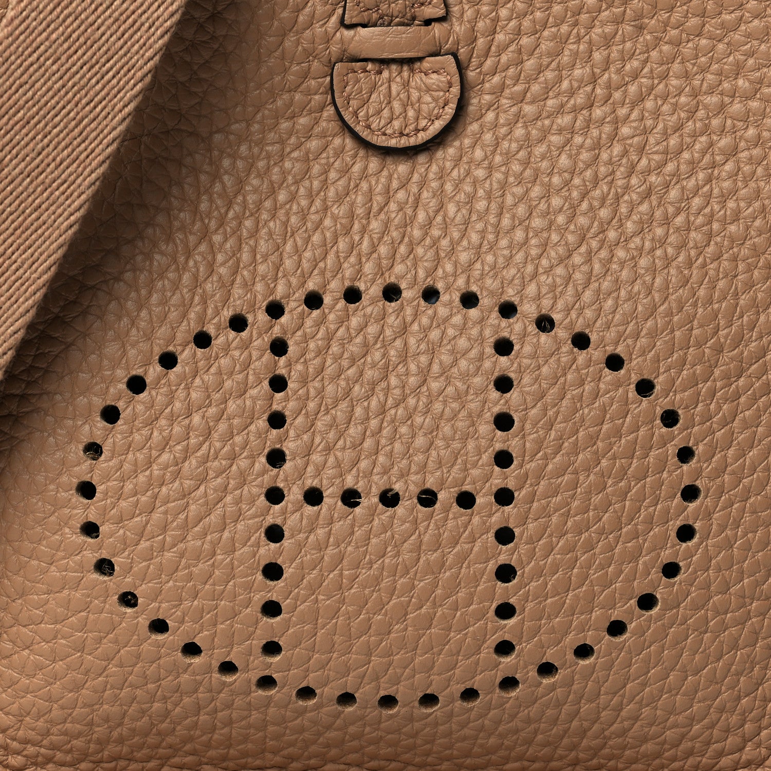 Hermes Taurillon Clemence Evelyne TPM Biscuit 8 of 10