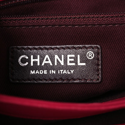 Chanel Lambskin Quilted Large Daily Supple Flap Dark Pink 6 of 15