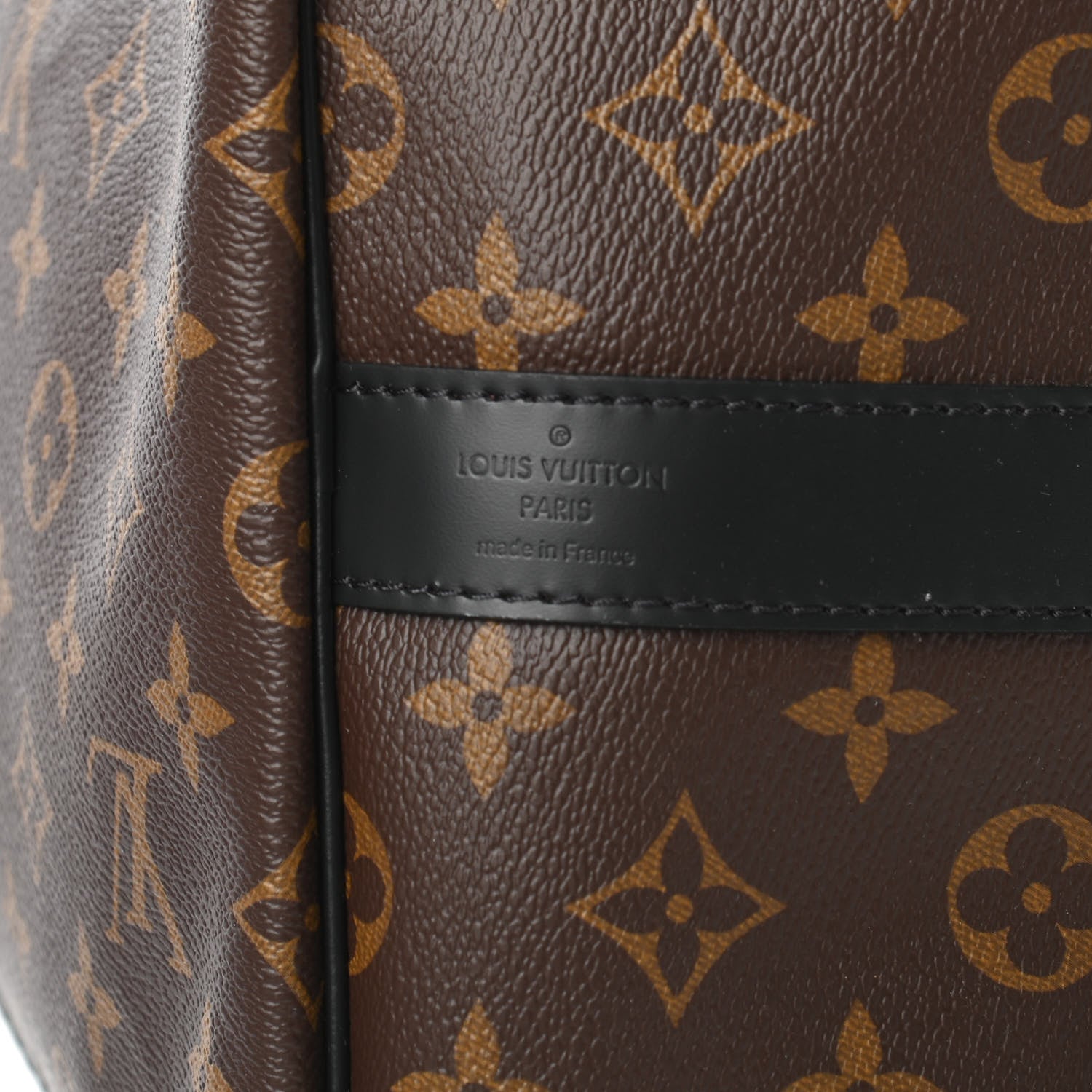 Louis Vuitton Monogram Macassar Keepall Bandouliere 55 8 of 8