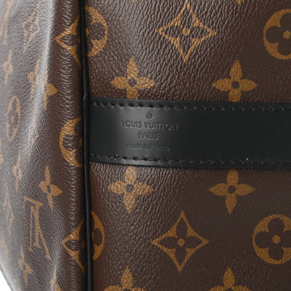 Louis Vuitton Monogram Macassar Keepall Bandouliere 55 8 of 8