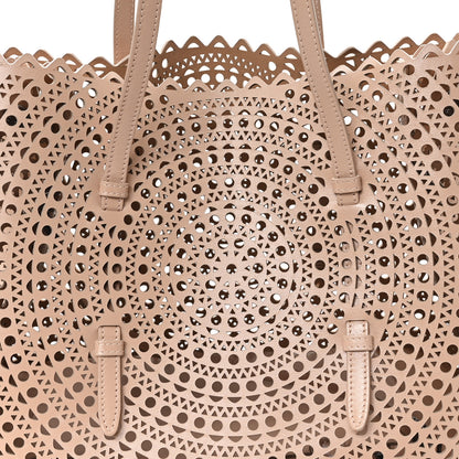 Alaia Calfskin Vienne Mina 32 Bag Sandy 7 of 9