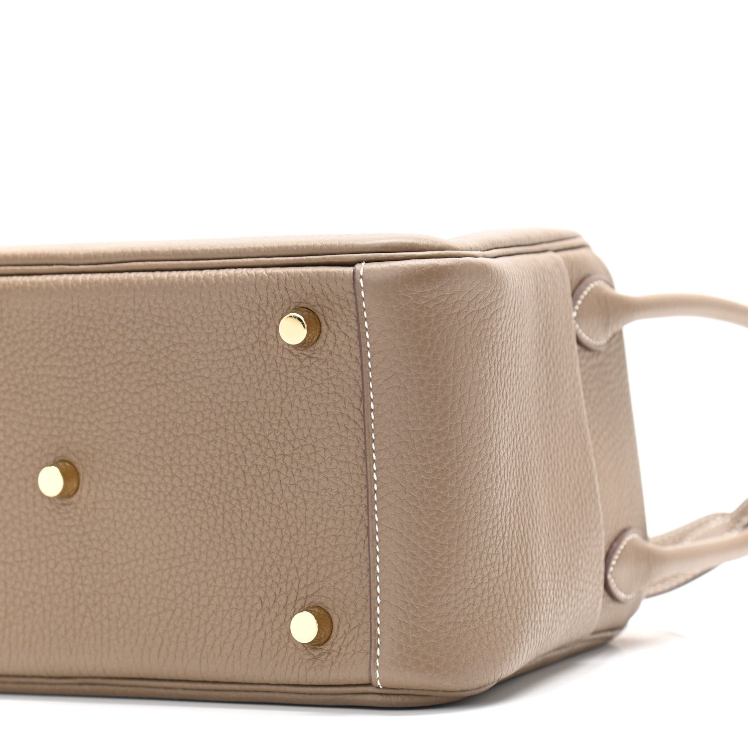 Hermes Taurillon Clemence Lindy 26 Etoupe 7 of 11