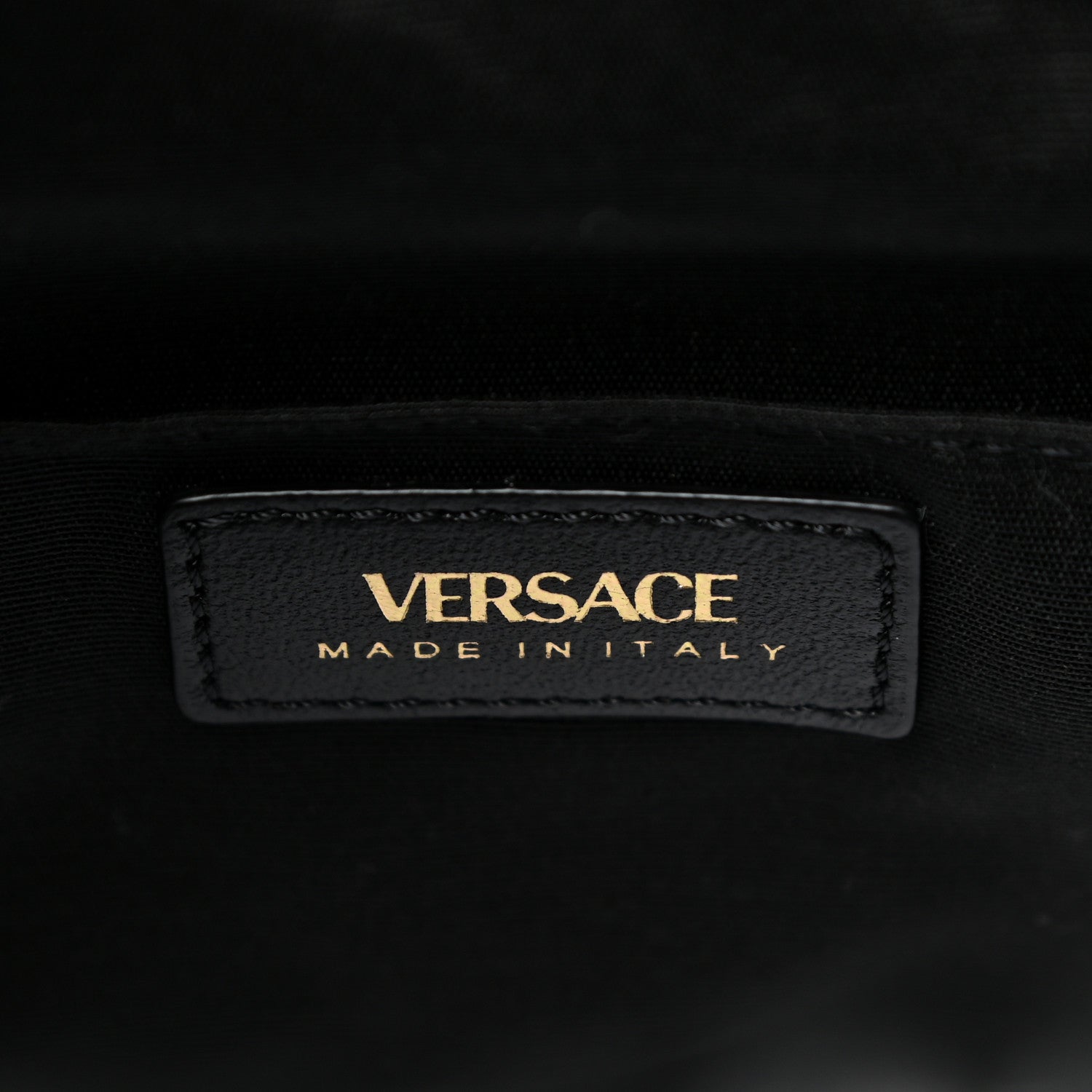 Versace Nappa Quilted Medusa Bucket Bag Black 6 of 10