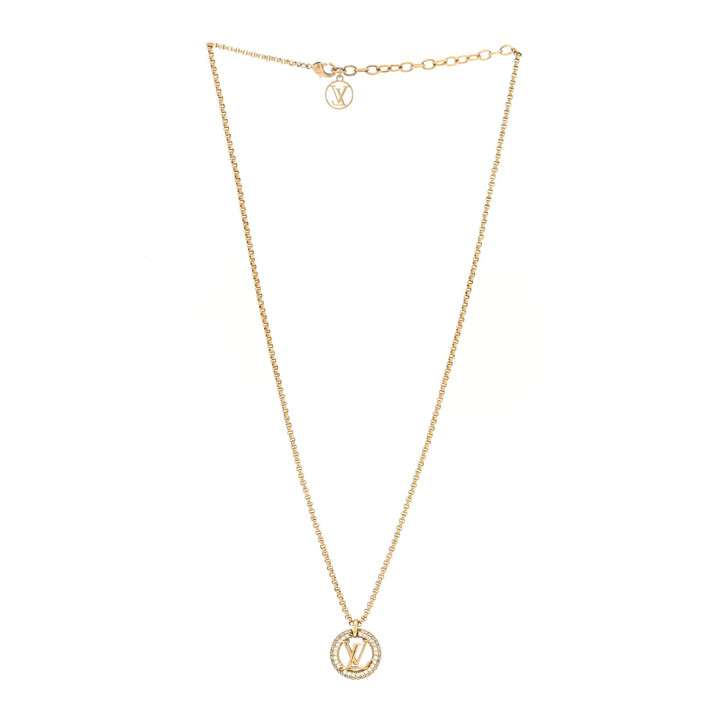Metal Crystal Louise By Night Necklace