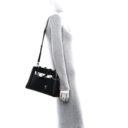 Louis Vuitton Epi Marelle Tote MM Black 2 of 9