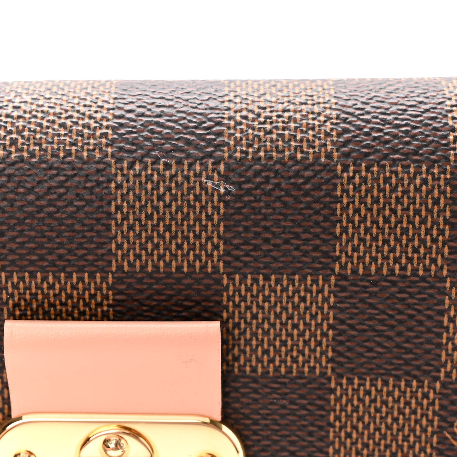 Louis Vuitton Damier Ebene Vavin Chain Wallet Creme 10 of 10