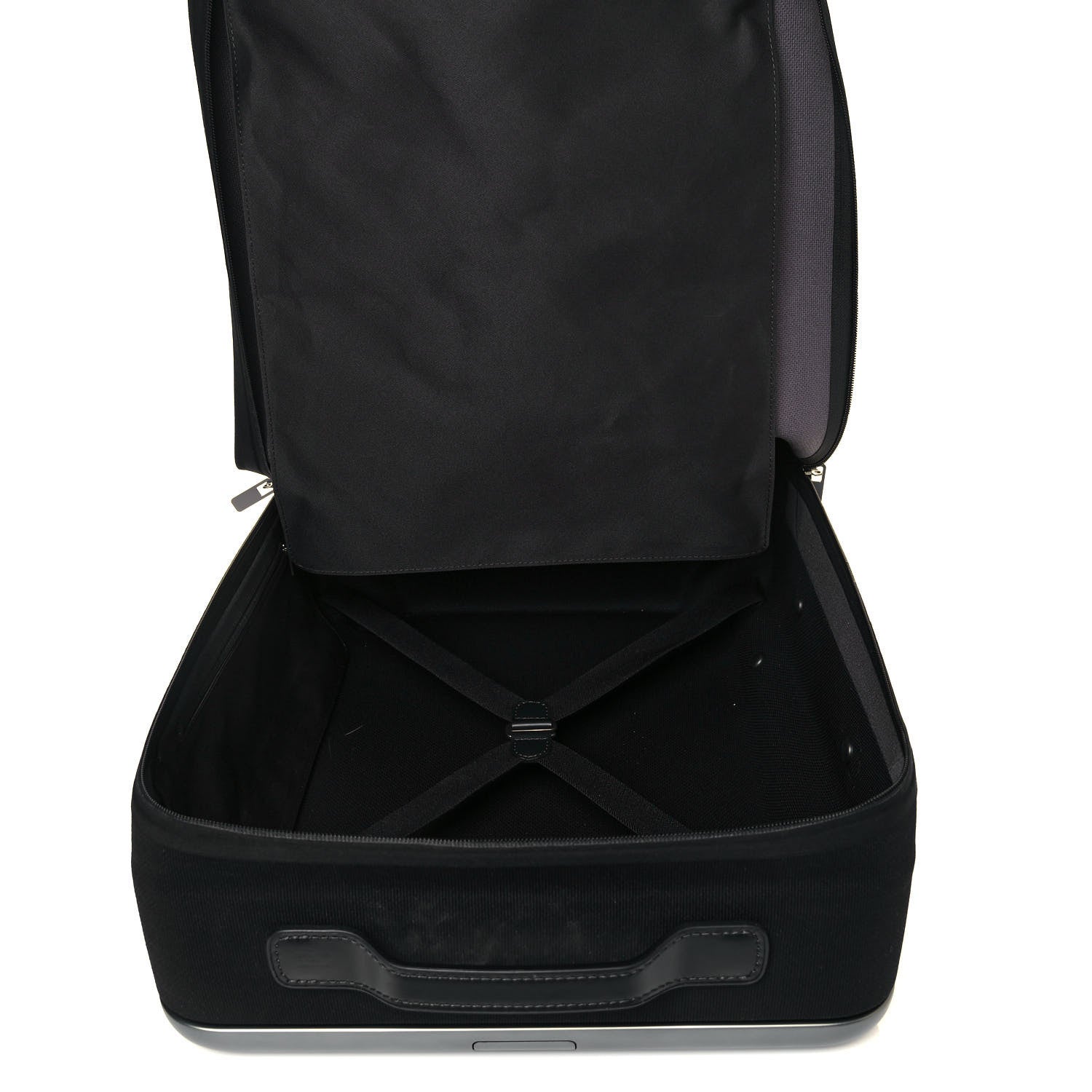 Louis Vuitton Knit Monogram Eclipse Horizon Soft 55 Suitcase 4 of 12
