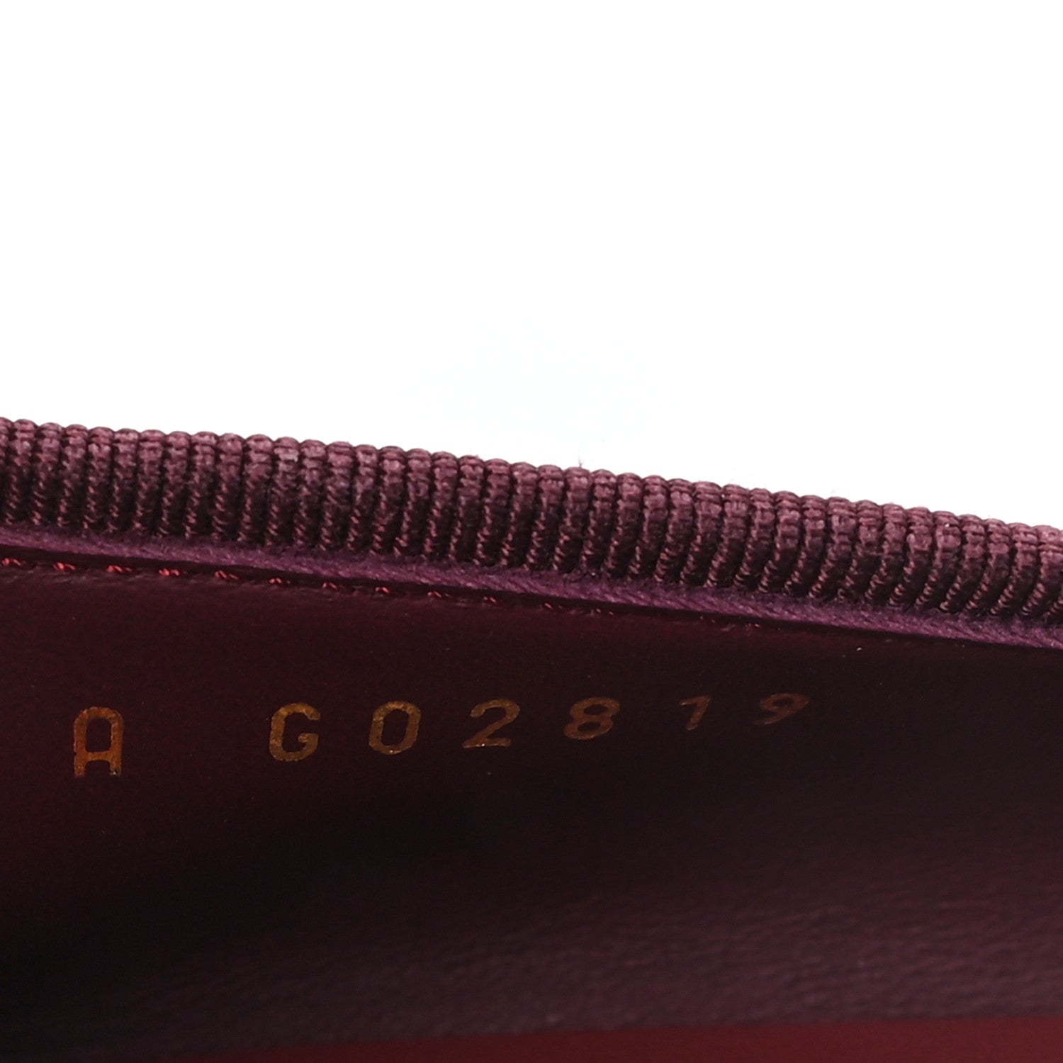 Chanel Suede Patent Cap Toe CC Ballerina Flats 38 Burgundy 9 of 9