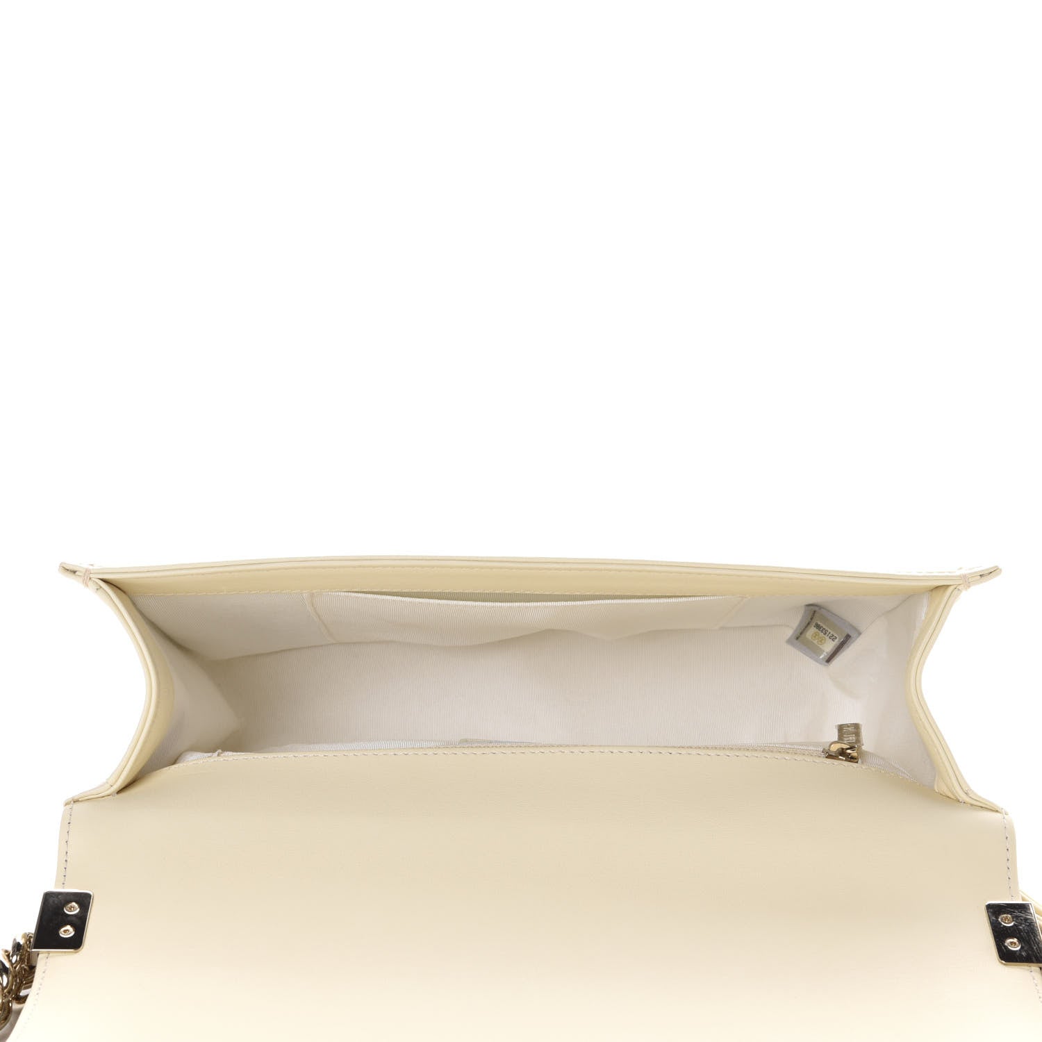 Chanel Lambskin Quilted New Medium Boy Flap Light Beige 5 of 11