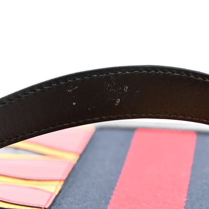 Gucci Guccissima Signature Medium Sylvie Top Handle Bag Black 18 of 19