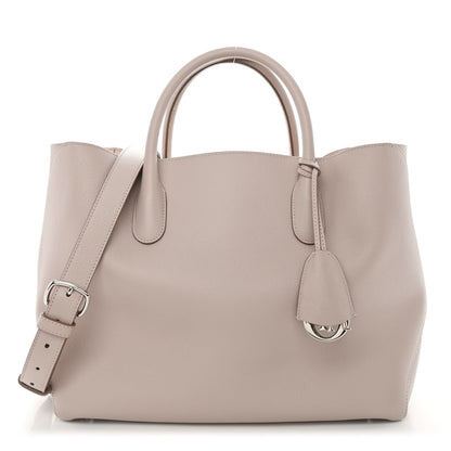 Christian Dior Supple Grained Calfskin Large Open Bar Tote Rose Poudre 1 of 10