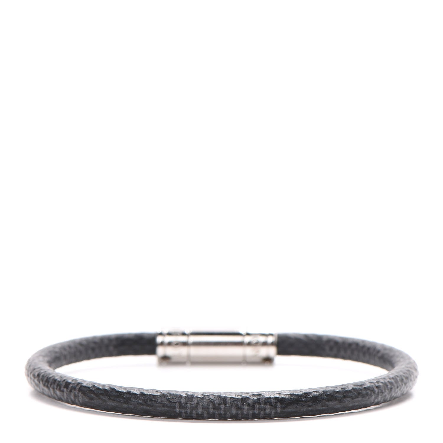 Louis Vuitton Damier Graphite Keep It Bracelet 19 2 of 4