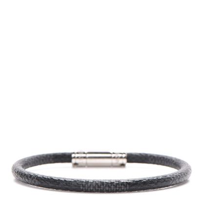 Louis Vuitton Damier Graphite Keep It Bracelet 19 2 of 4