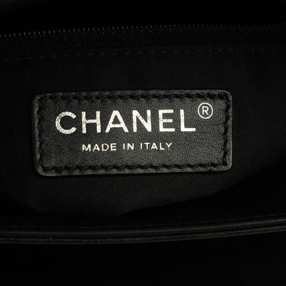 Chanel Lambskin Quilted Large 3 Flap Black 6 of 8