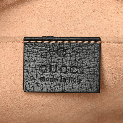 Gucci Calfskin Web Mini Ophidia Shoulder Bag Black 6 of 12