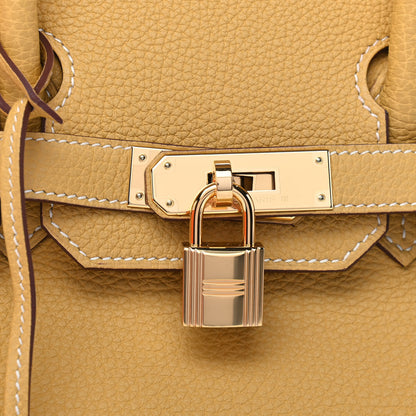 Hermes Togo Birkin 30 Curry 7 of 9