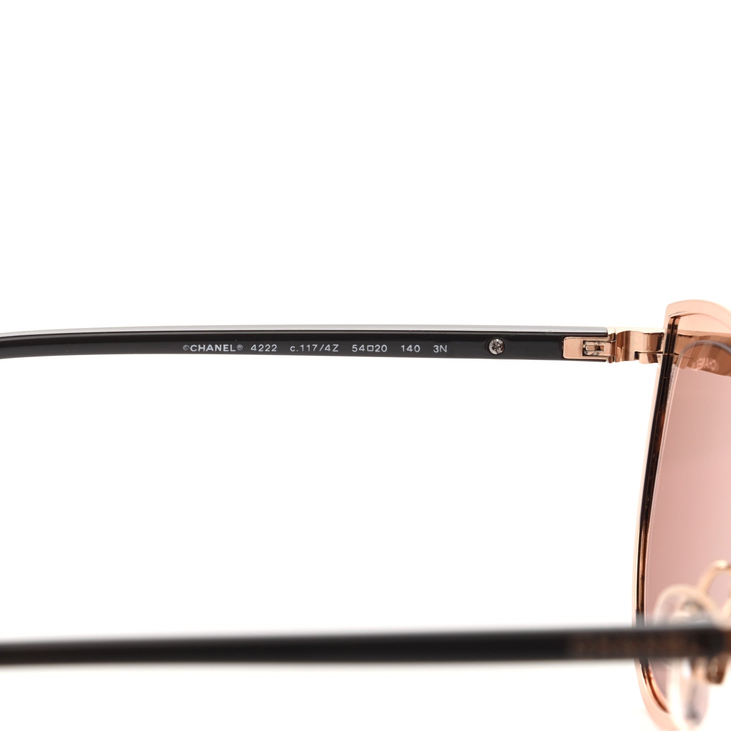 Chanel Metal Cat Eye Sunglasses 4222 Light Pink 6 of 8