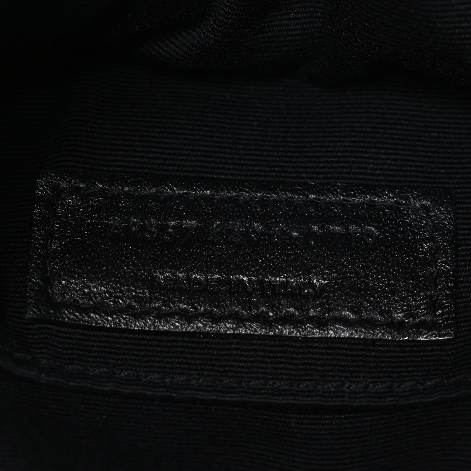 Saint Laurent Calfskin Matelasse Monogram Lou Camera Bag Black 7 of 10