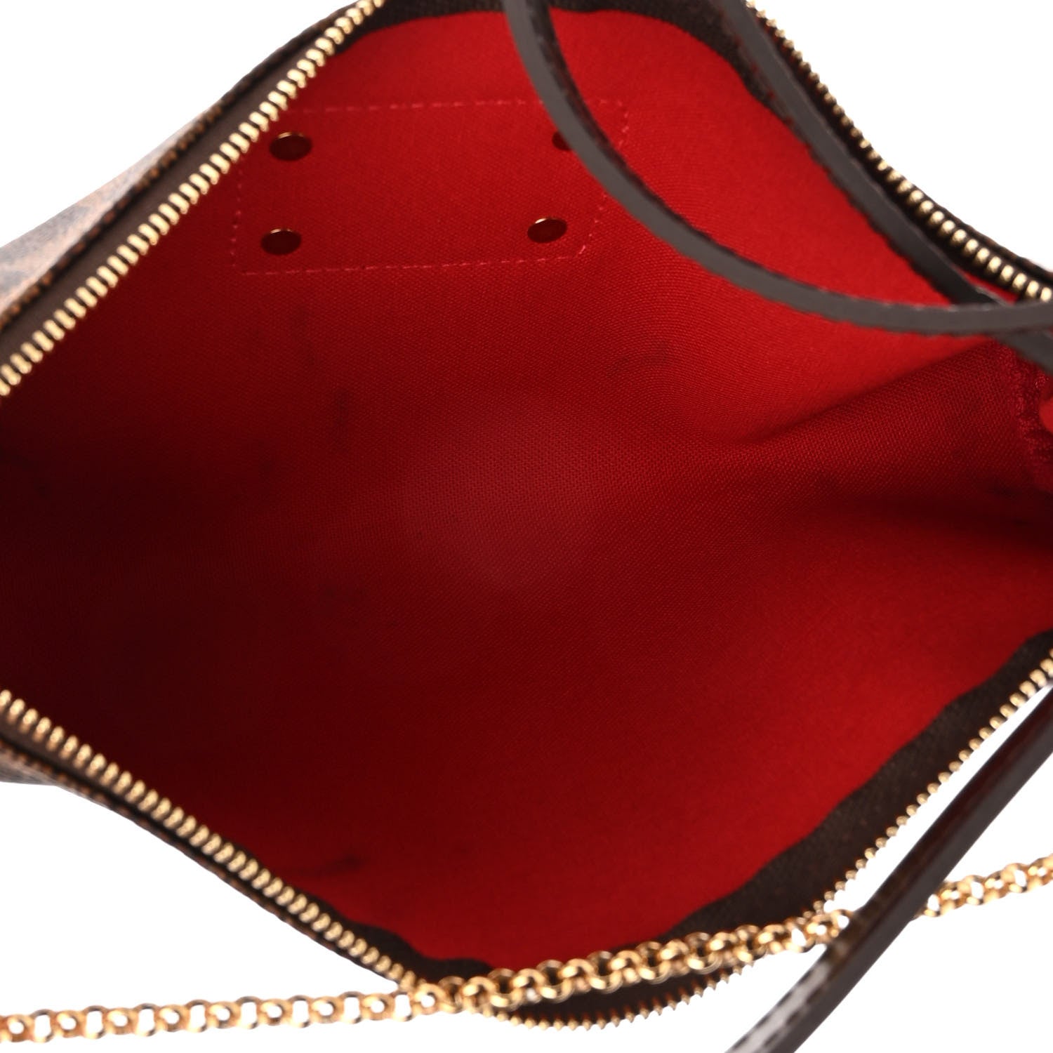 Louis Vuitton Damier Ebene Eva Clutch 5 of 9