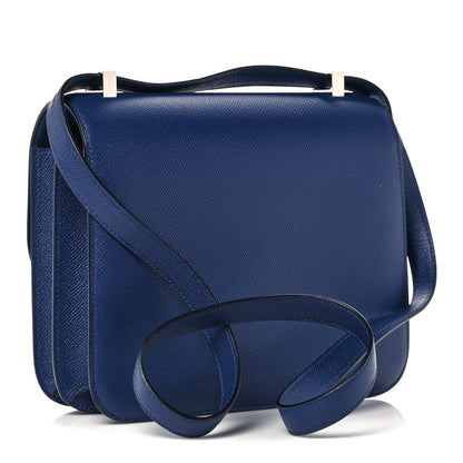 Hermes Epsom Constance 24 Bleu Saphir 3 of 13