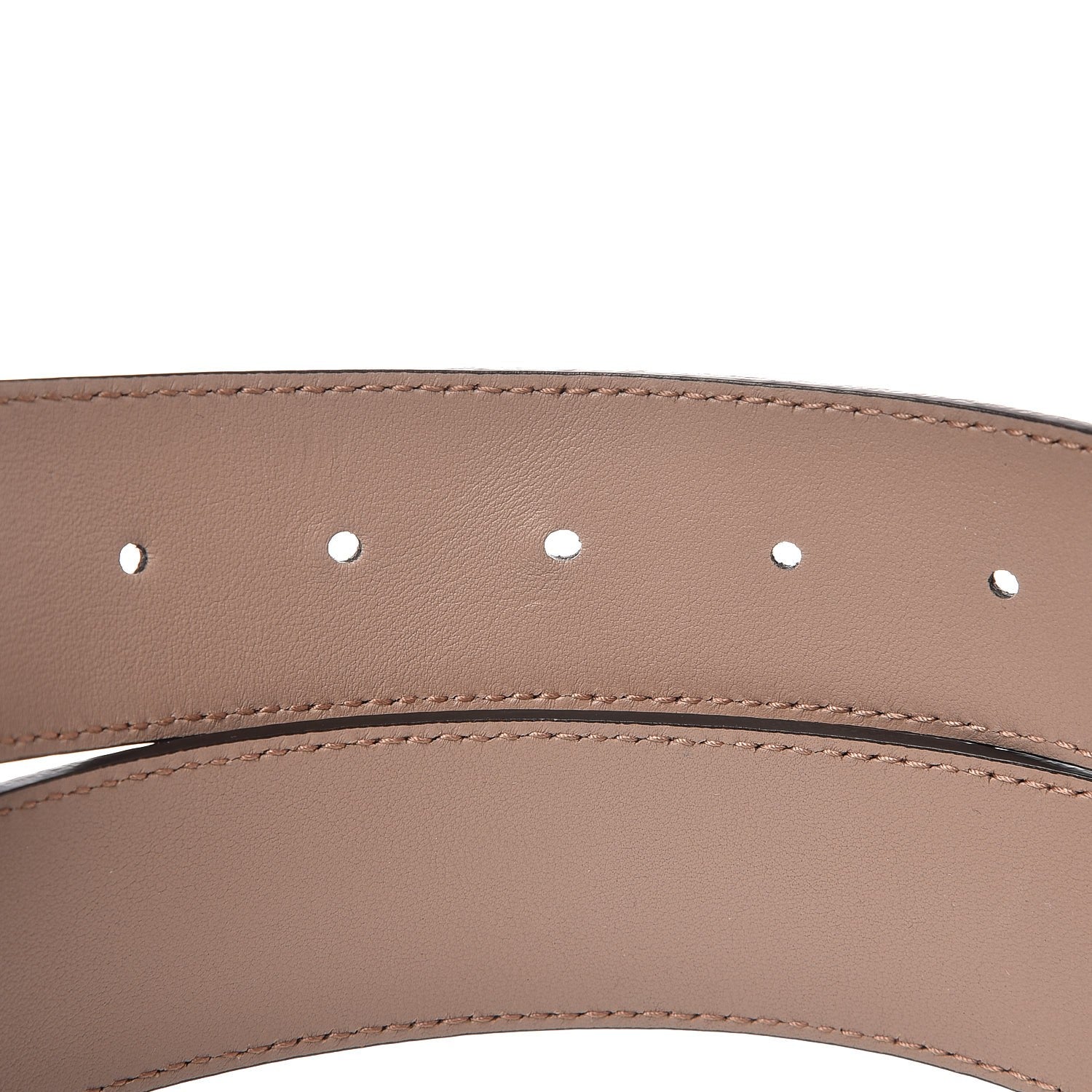 Gucci Calfskin Double G 40mm Belt 75 30 Porcelain Rose 4 of 4