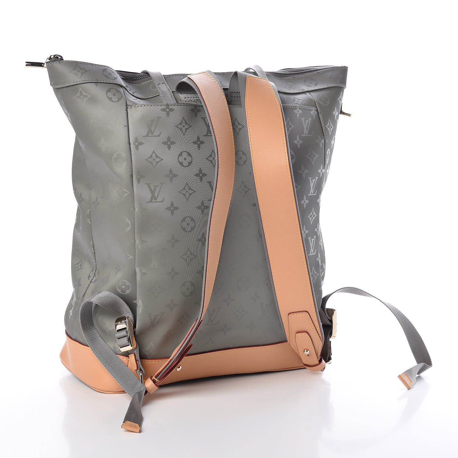 Louis Vuitton Monogram Titanium Backpack Tote 4 of 7