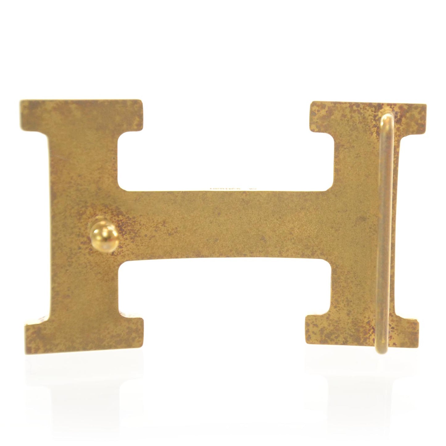 Leather Reversible H Belt 90 Red