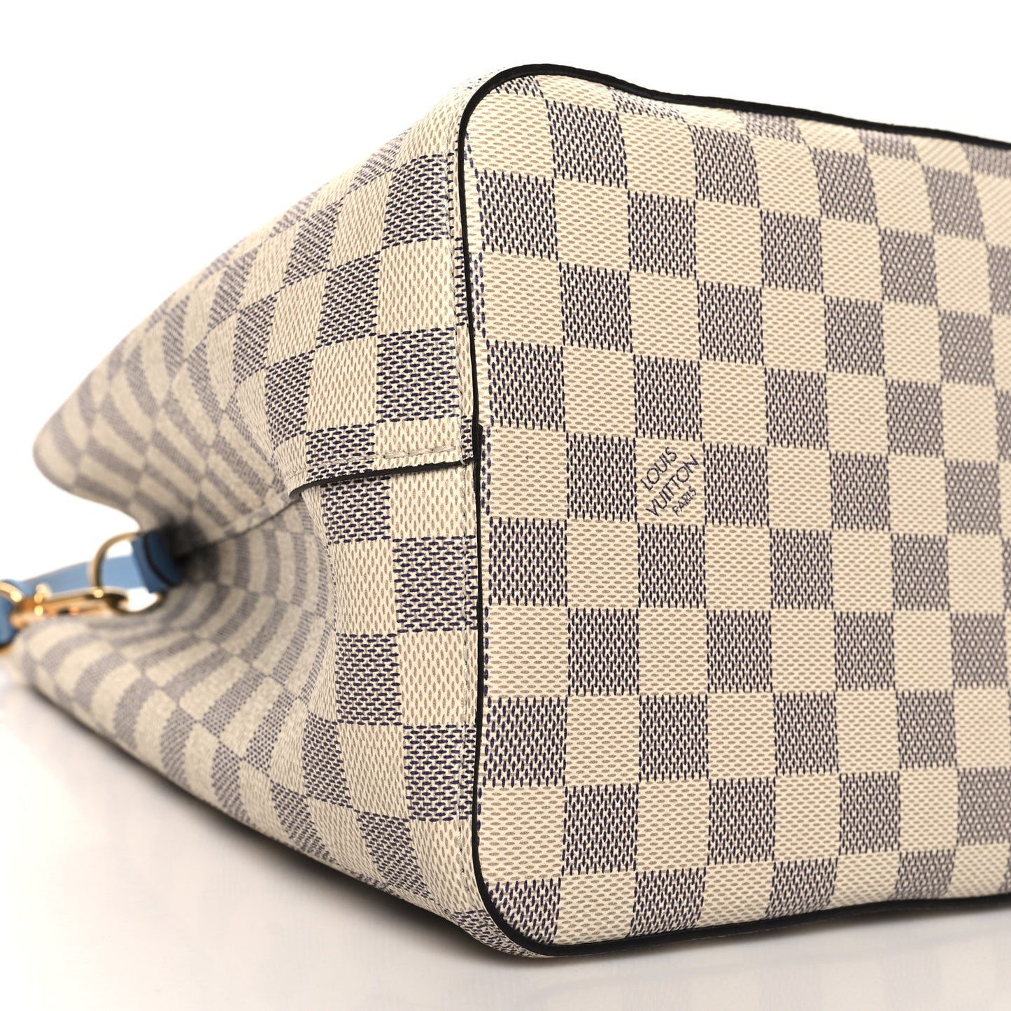 Damier Azur Neonoe MM Bleuet