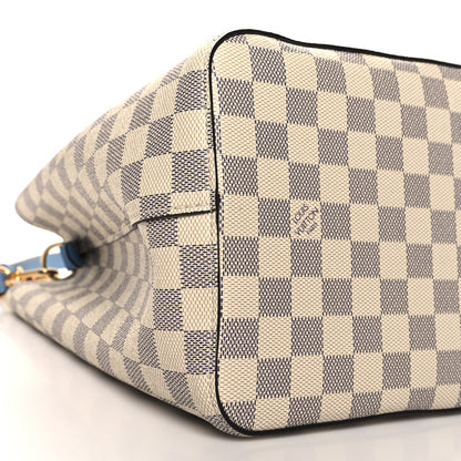Louis Vuitton Damier Azur Neonoe MM Bleuet 8 of 9