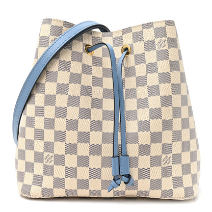 Louis Vuitton Damier Azur Neonoe MM Bleuet 1 of 9